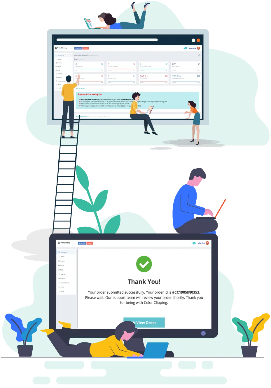Fast, secure, reliable portal designed to speed up your business operations to meet all of your photo retouching purposes