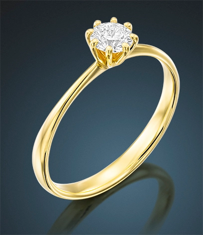 Top jewelry retouching services for gold diamond rings, highlighting sparkle and elegance for online buyers.