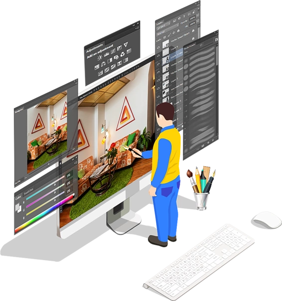 Get real estate photo editing services to create clean, bright and appealing property listing photos.