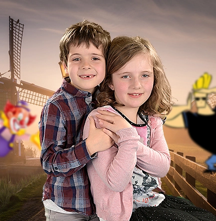 School Children Image Retouch