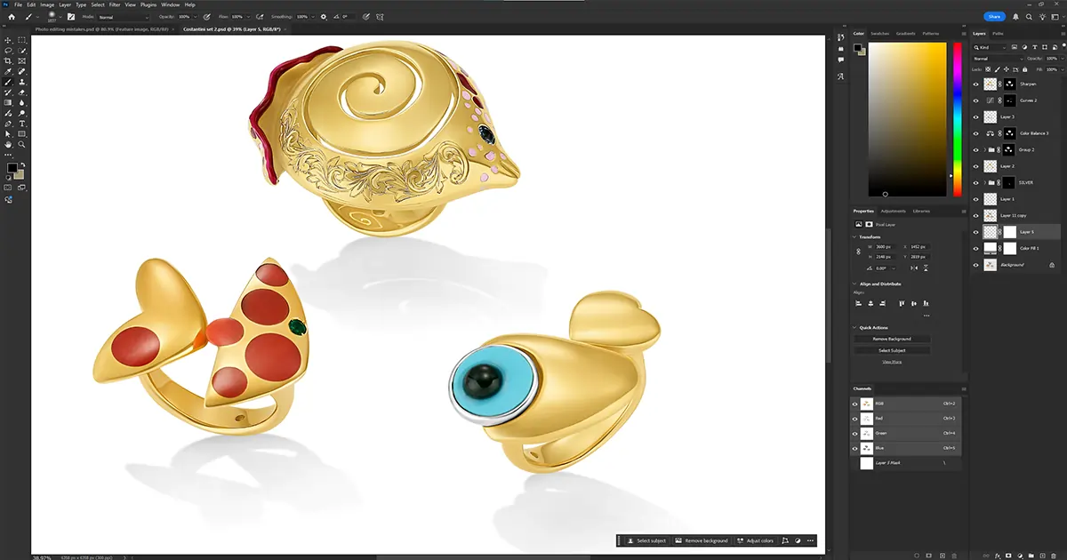20 photo editing mistakes
According to the survey 