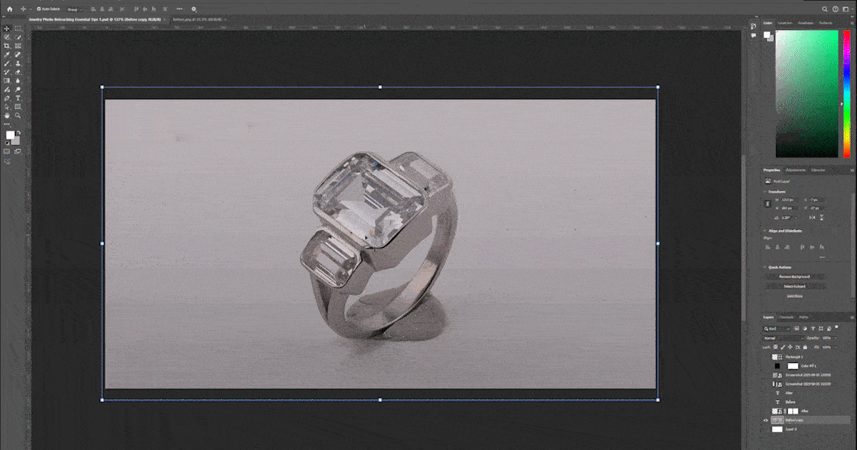 Spot Healing Brush Tool